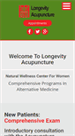 Mobile Screenshot of longevity-acupuncture.com